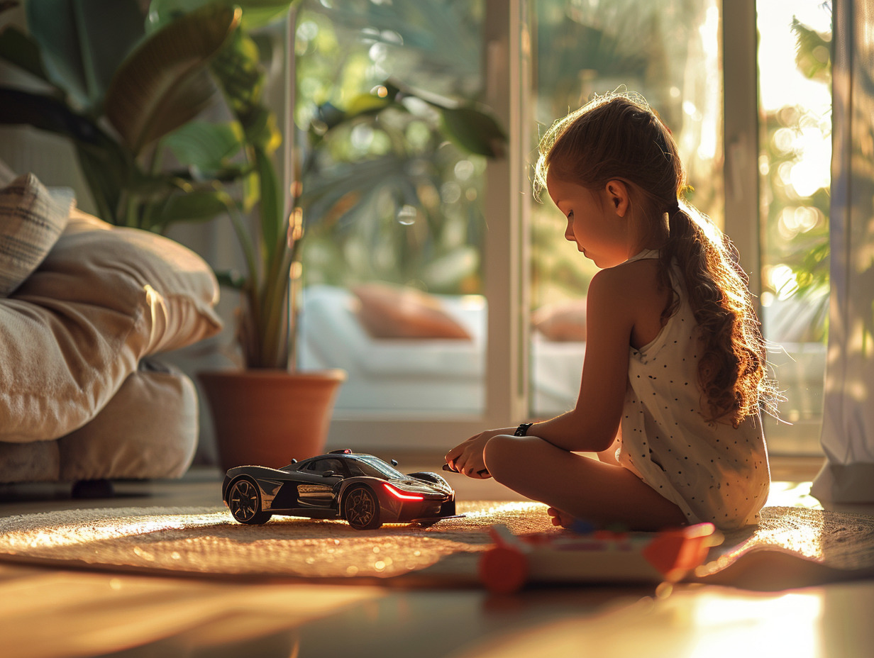 voiture télécommandée fille