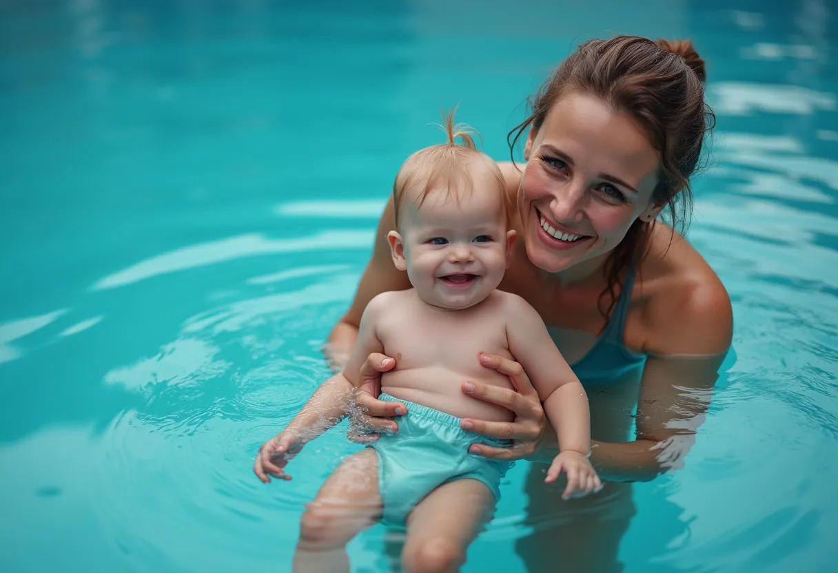 bébé piscine